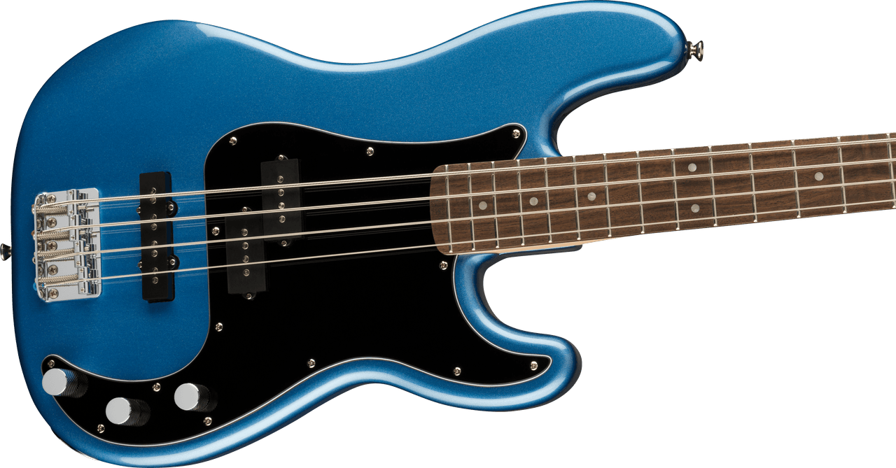Squier Affinity Series Precision Bass PJ - Laurel Fingerboard - Black Pickguard - Lake Placid Blue | Musician Madness