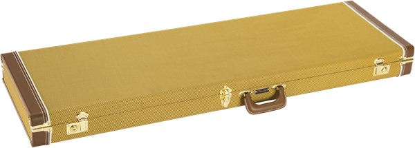Fender Classic Series Wood Case - Precision Bass/Jazz Bass - Tweed | Musician Madness