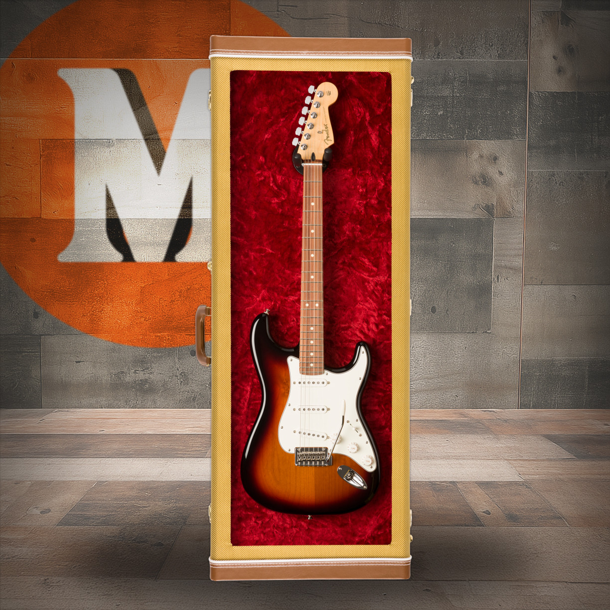 Fender Guitar Display Case - Black | Musician Madness