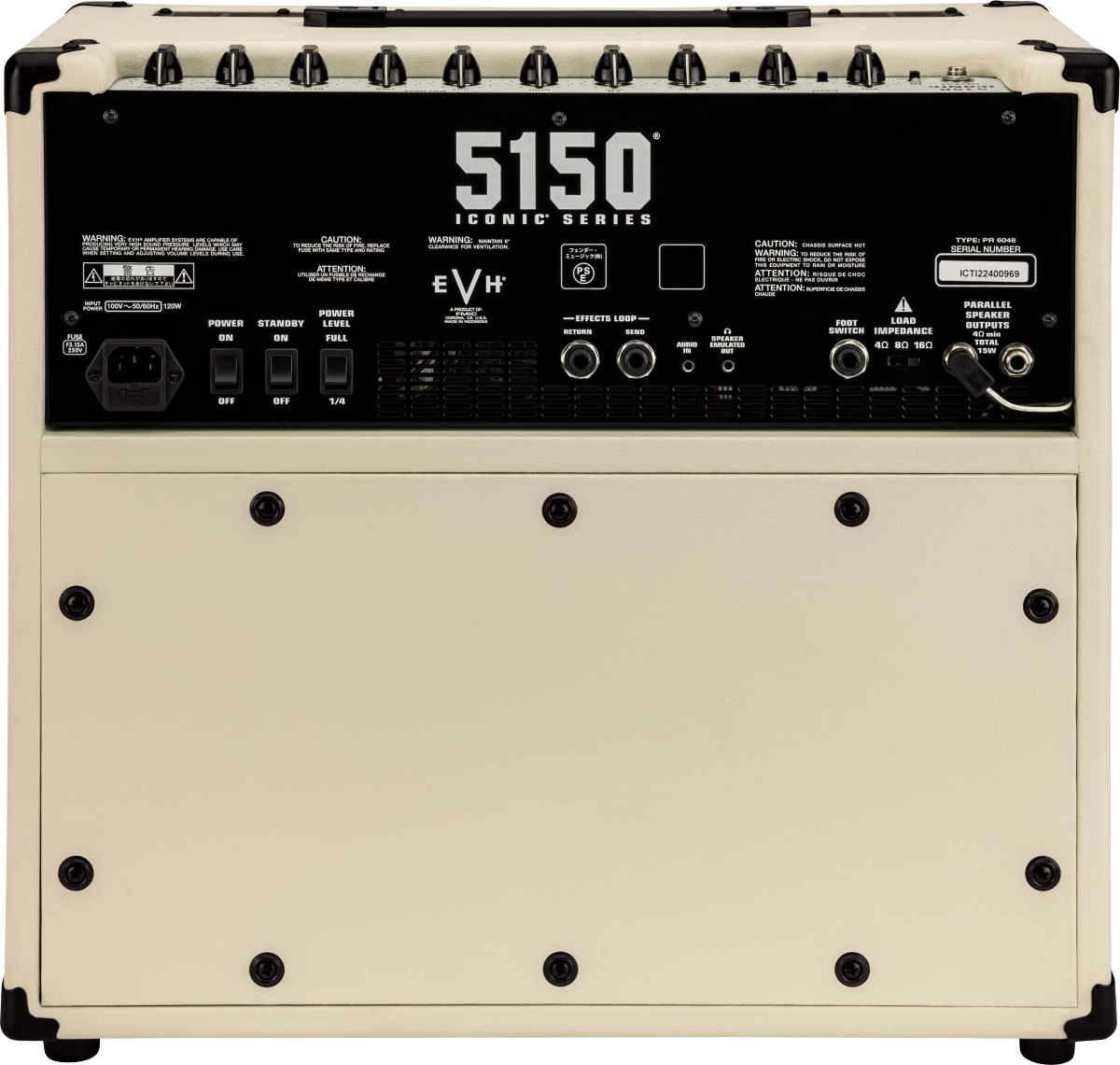 EVH 5150 Iconic Series 15W 1X10 Combo - Ivory | Musician Madness
