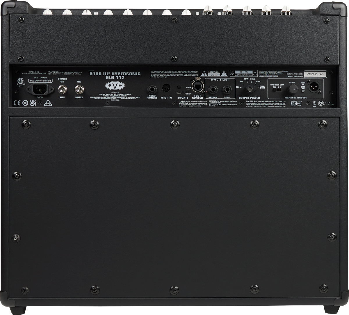 EVH 5150III Hypersonic 6L6 1x12 | Musician Madness