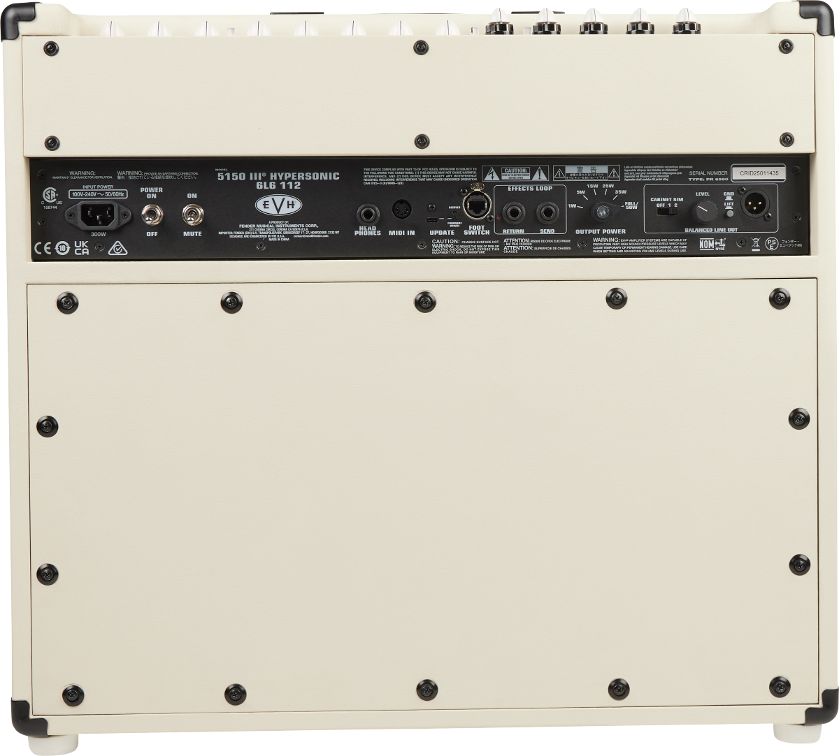 Fender 5150III Hypersonic 6L6 1x12 | Musician Madness