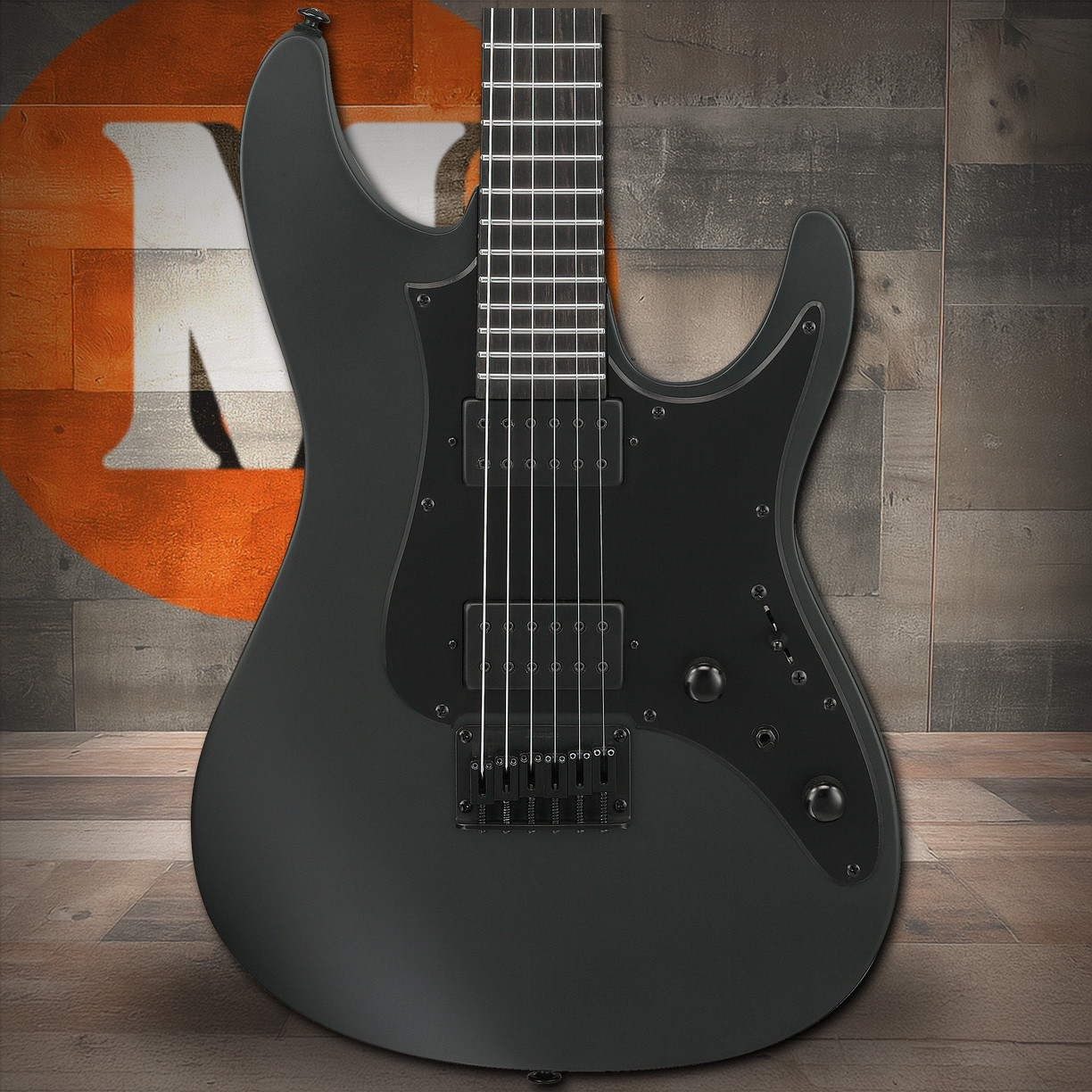 Ibanez ases41 ジャンク Ibanez AZ Iron Label 6 String Electric Guitar - Black Flat