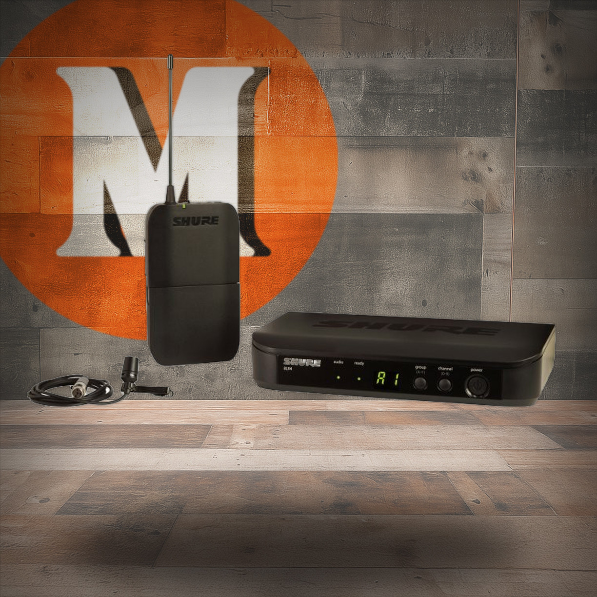 Shure BLX14/CVL-H11 Wireless Presenter System with CVL Lavalier Microphone H11 Band | Musician Madness