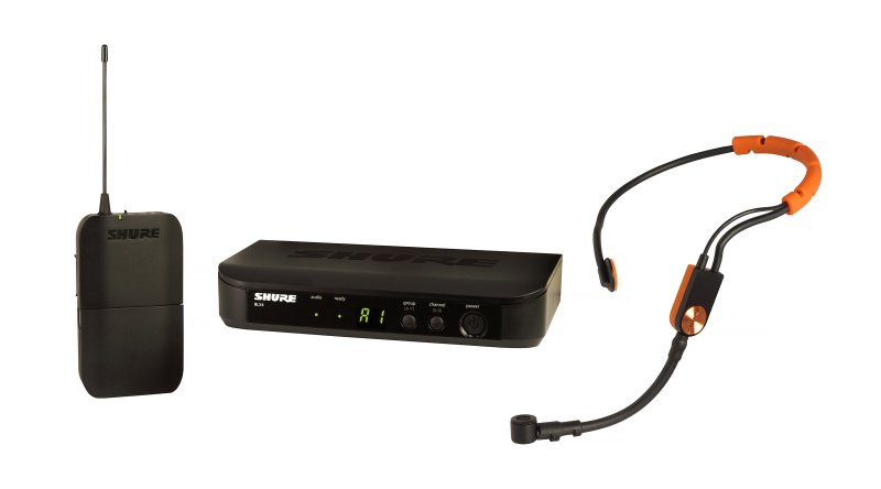 Shure BLX14/SM31-J11 Wireless Fitness Headset System with SM31FH Headset Mic J11 Band | Musician Madness