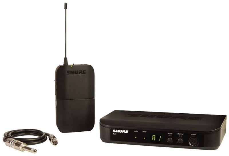 Shure BLX14-H11 Wireless System for Guitarists H11 Band | Musician Madness