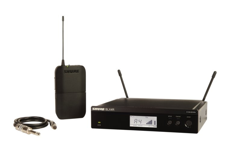 Shure BLX14R-H11 Wireless Rack-Mount Guitar System H11 Band | Musician Madness