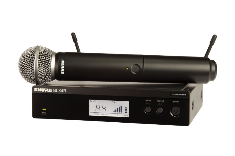 Shure BLX24R/SM58-H11 Wireless Rack-Mount Vocal System with SM58 H11 Band | Musician Madness