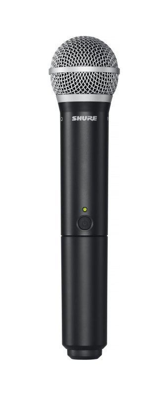Shure BLX2-PG58-H10 Handheld Transmitter with PG58 Capsule H10 Band | Musician Madness