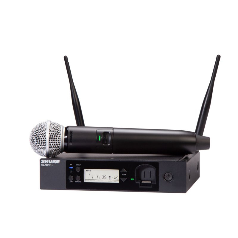 Shure GLXD24RPLUS/SM58-Z3 Wireless Vocal System with SM58 | Musician Madness