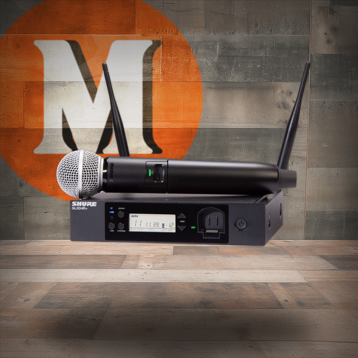 Shure GLXD24RPLUS/SM58-Z3 Wireless Vocal System with SM58 | Musician Madness
