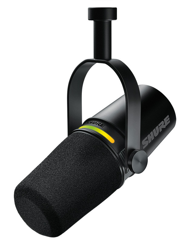 Shure MV7-PLUS-K Podcast Microphone Black | Musician Madness