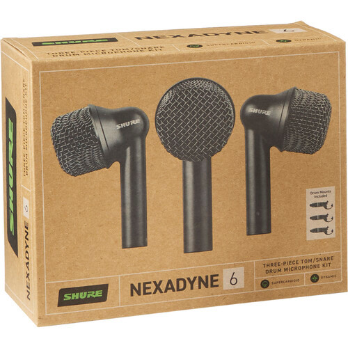Shure NXN6-3PK Nexadyne Drum Pack | Musician Madness