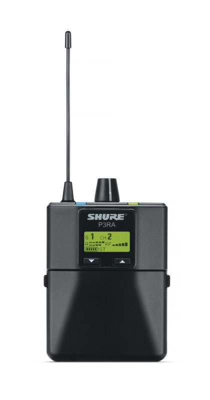Shure P3RA-G20 Premium Wireless Bodypack Receiver G20 Band | Musician Madness