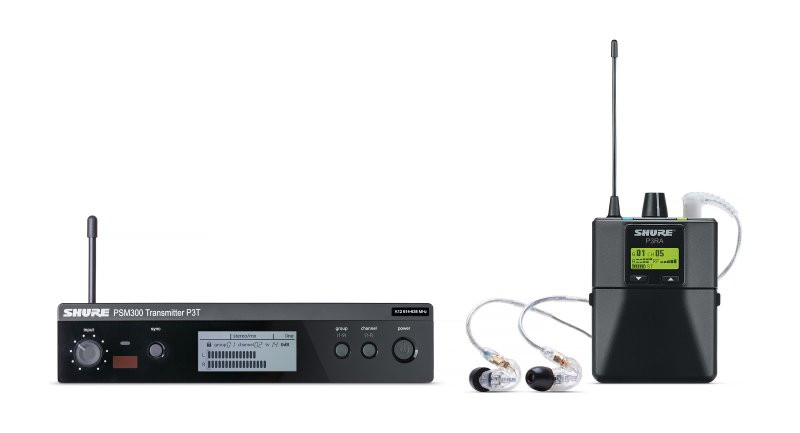 Shure P3TRA215CL-G20 Wireless Personal Monitor System Set G20 Band | Musician Madness