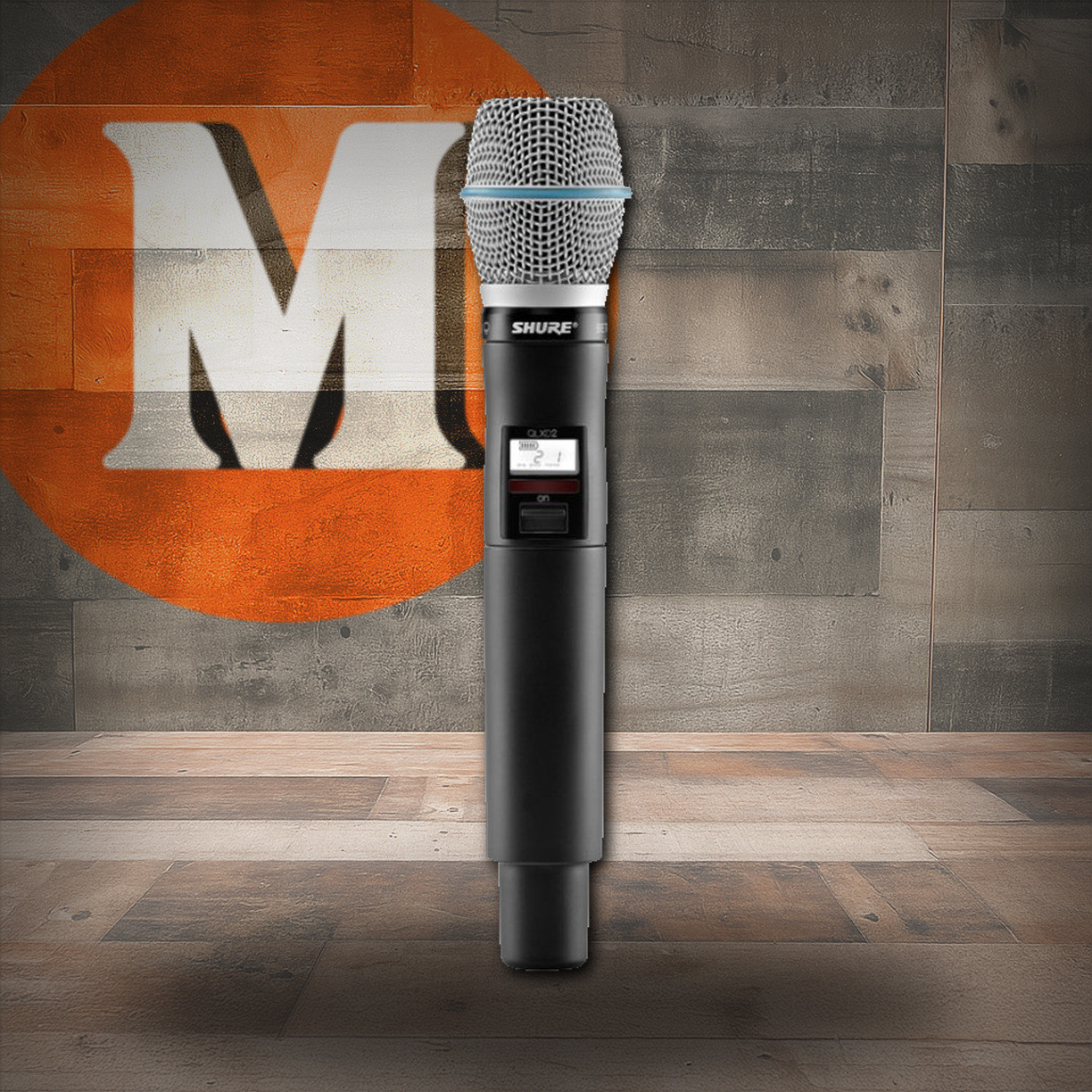 Shure QLXD2/B87A-J50A Handheld Transmitter with Beta 87A Capsule J50 Band | Musician Madness