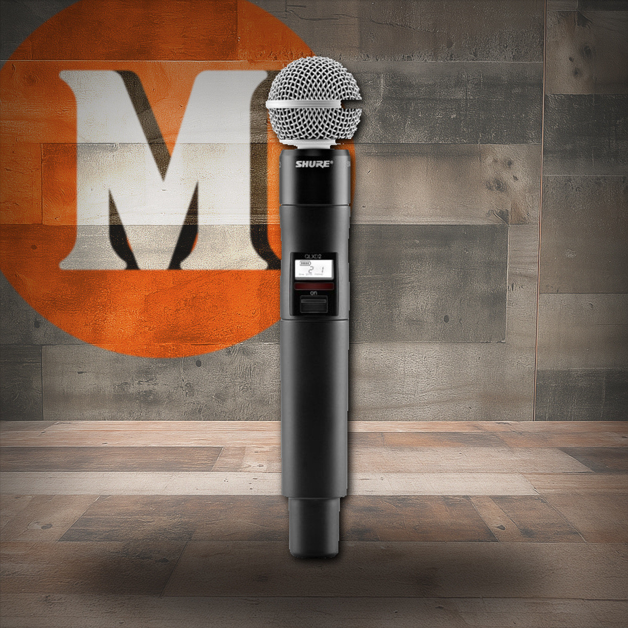 Shure QLXD2/SM58-J50A Handheld Transmitter with SM58 Capsule J50 Band | Musician Madness