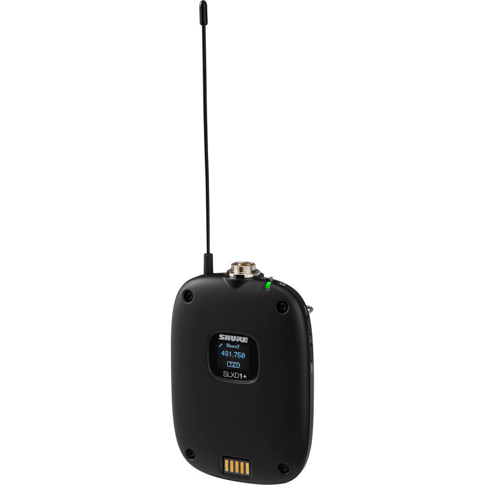 Shure SLXD1+=-G57 SLXD Plus Dig Bodypack Tx Freq G57 | Musician Madness