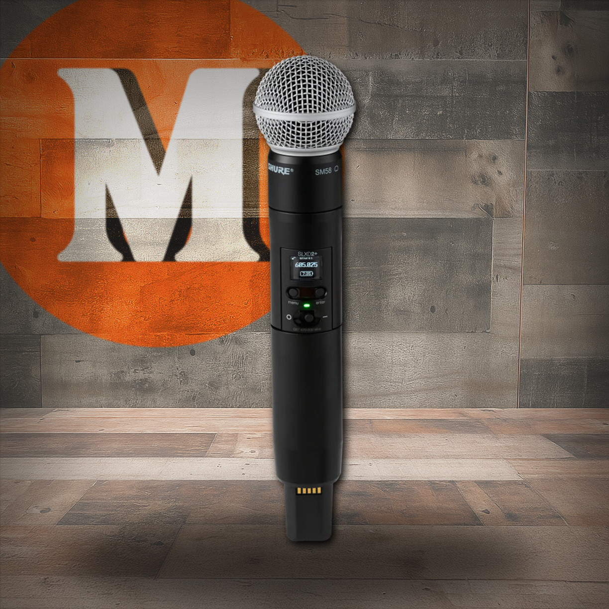 Shure SLXD2+/58=-G57 SLXD Plus Handheld Dig Tx with SM58 Cap Freq G57 | Musician Madness
