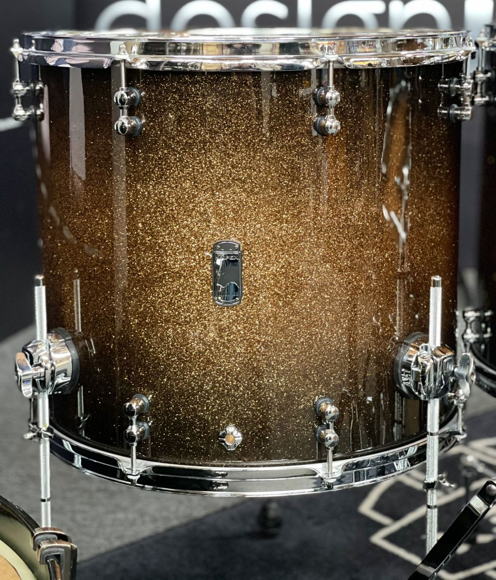 Mapex Black Panther Design Lab Shell Pack Gold Sparkle Burst 7-Piece | Musician Madness