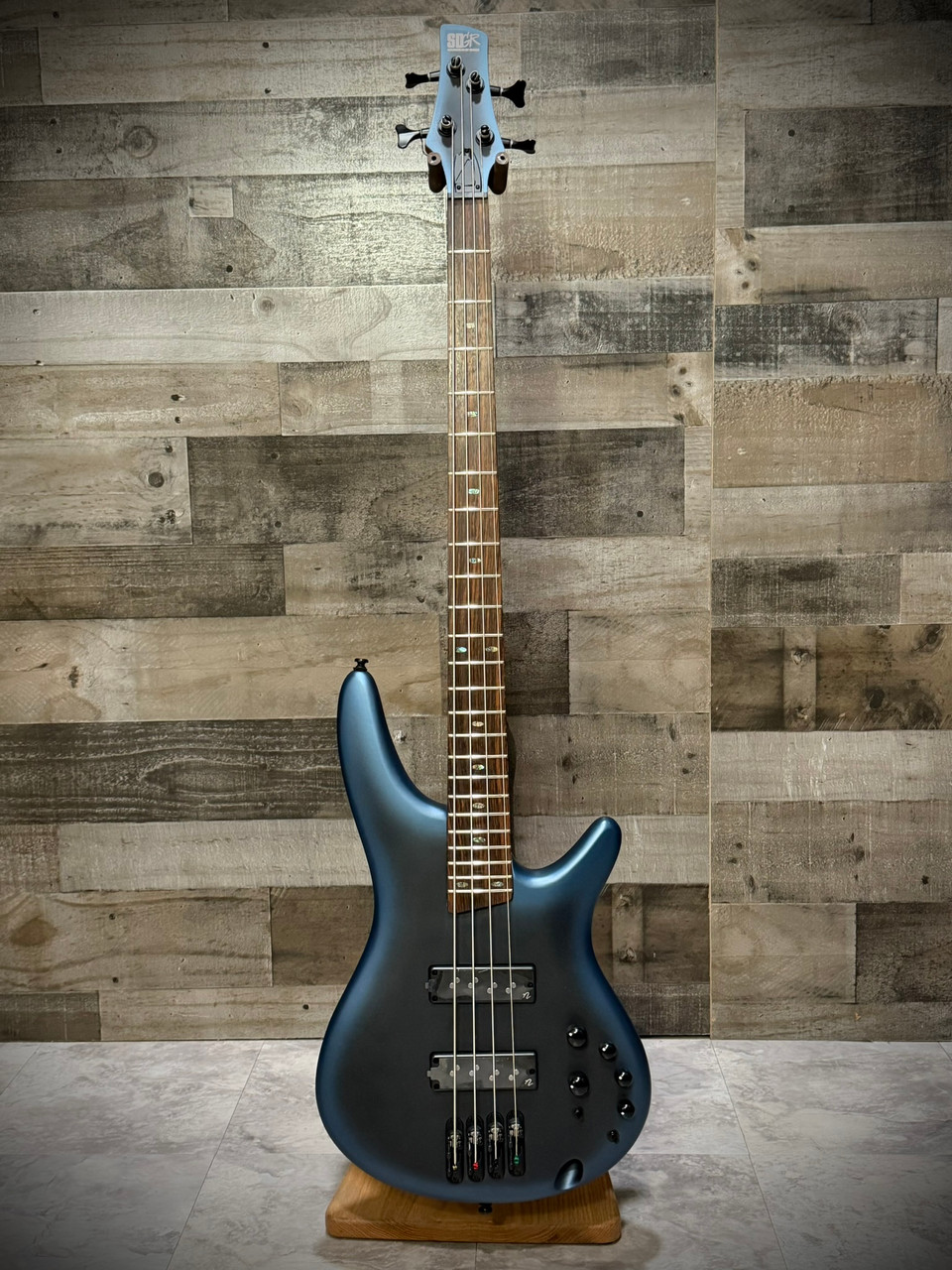 Ibanez SR Standard 4str Electric Bass - Midnight Arctic Ocean Matte (SR500NMAM)|Musician Madness