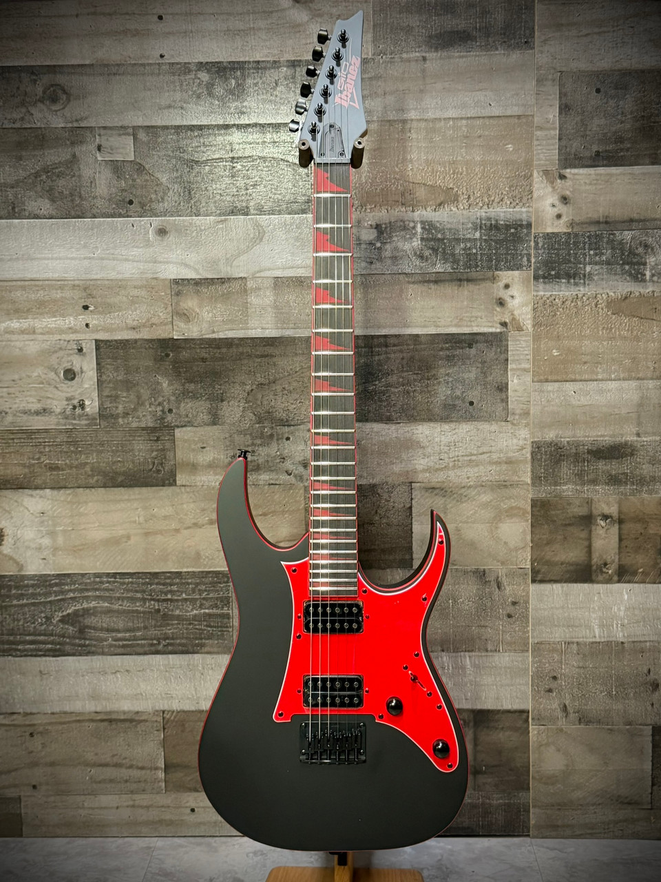 Ibanez GIO RG 6 String Electric Guitar - Black Flat (GRG131DXBKF) | Musician Madness