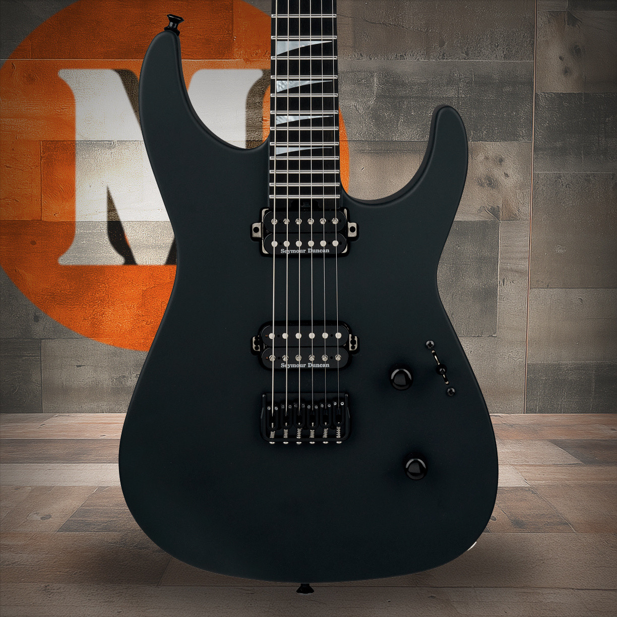 Jackson American Series Soloist SL2 DX HT - Ebony Fingerboard - Satin Black | Musician Madness