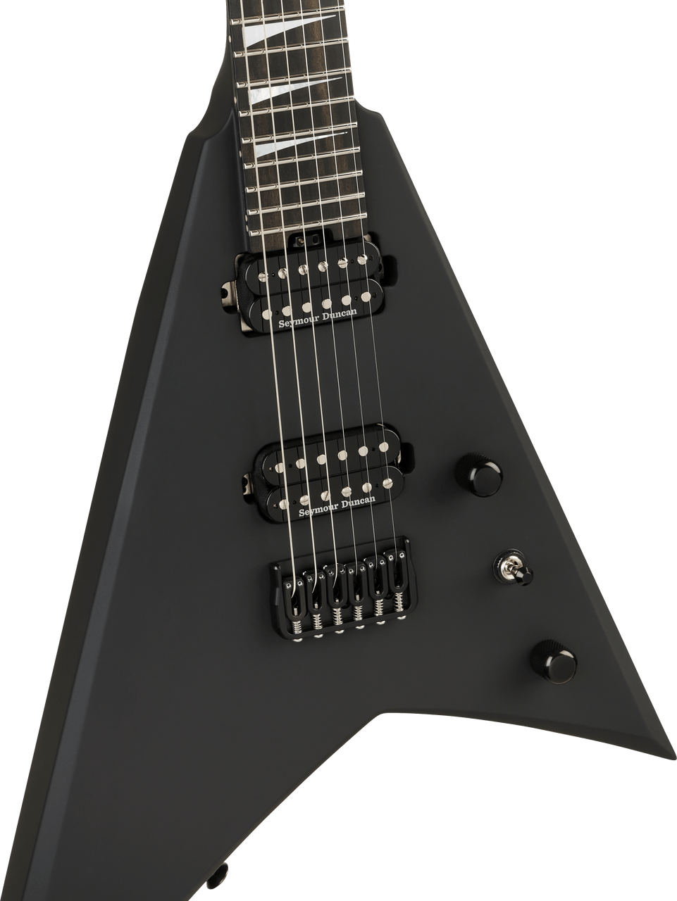 Jackson American Series Rhoads RR24 HT - Ebony Fingerboard - Satin Black | Musician Madness