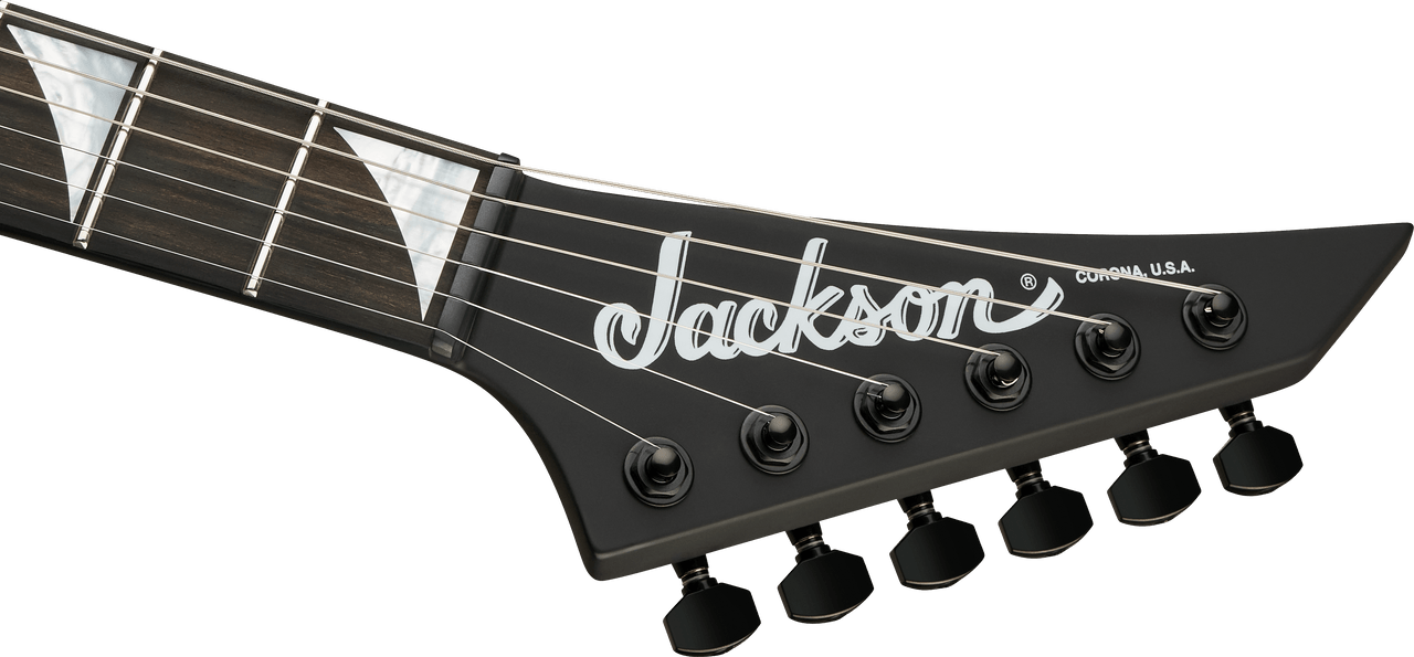 Jackson American Series Rhoads RR24 HT - Ebony Fingerboard - Satin Black | Musician Madness