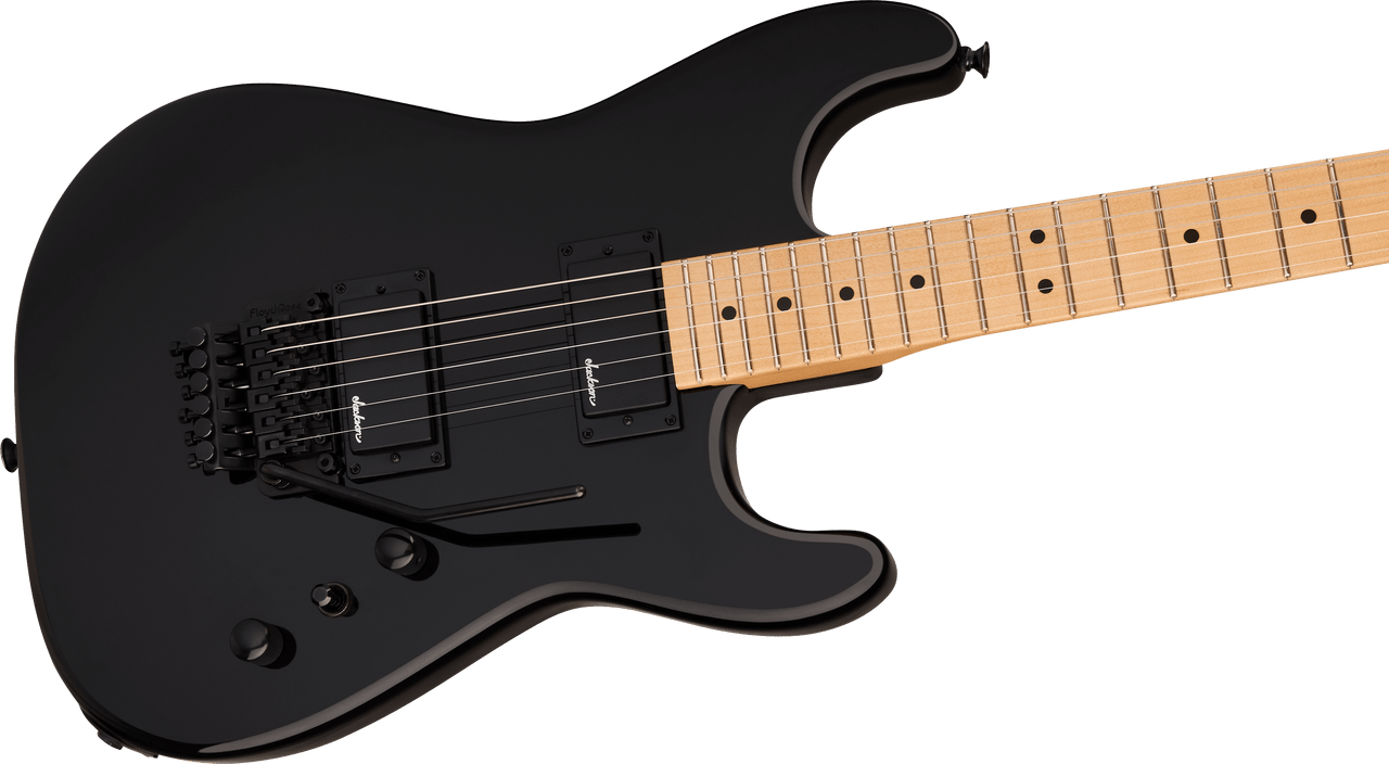 Jackson Pro Origins 1985 San Dimas SD1 HH FR - Maple Fingerboard - Gloss Black | Musician Madness