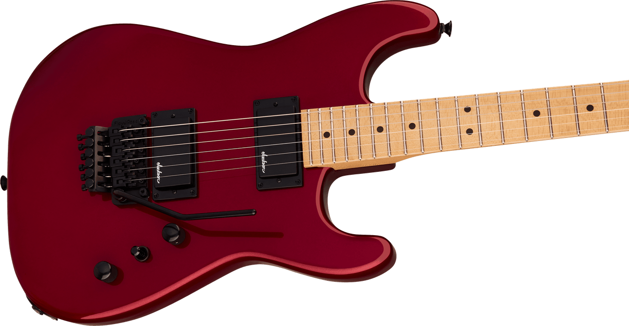 Jackson Pro Origins 1985 San Dimas SD1 HH FR - Maple Fingerboard - Candy Apple Red | Musician Madness