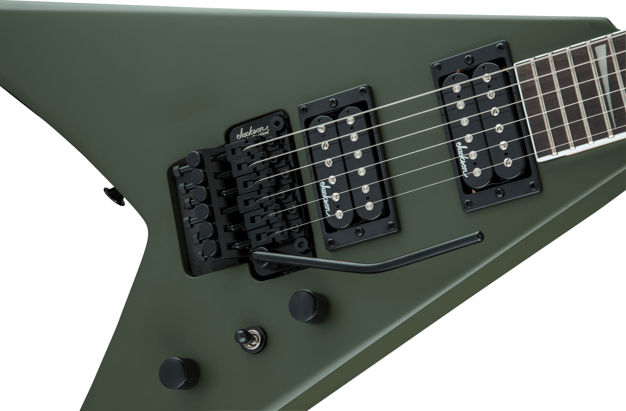 Jackson JS Series King V JS32 - Amaranth Fingerboard - Matte Army Drab | Musician Madness