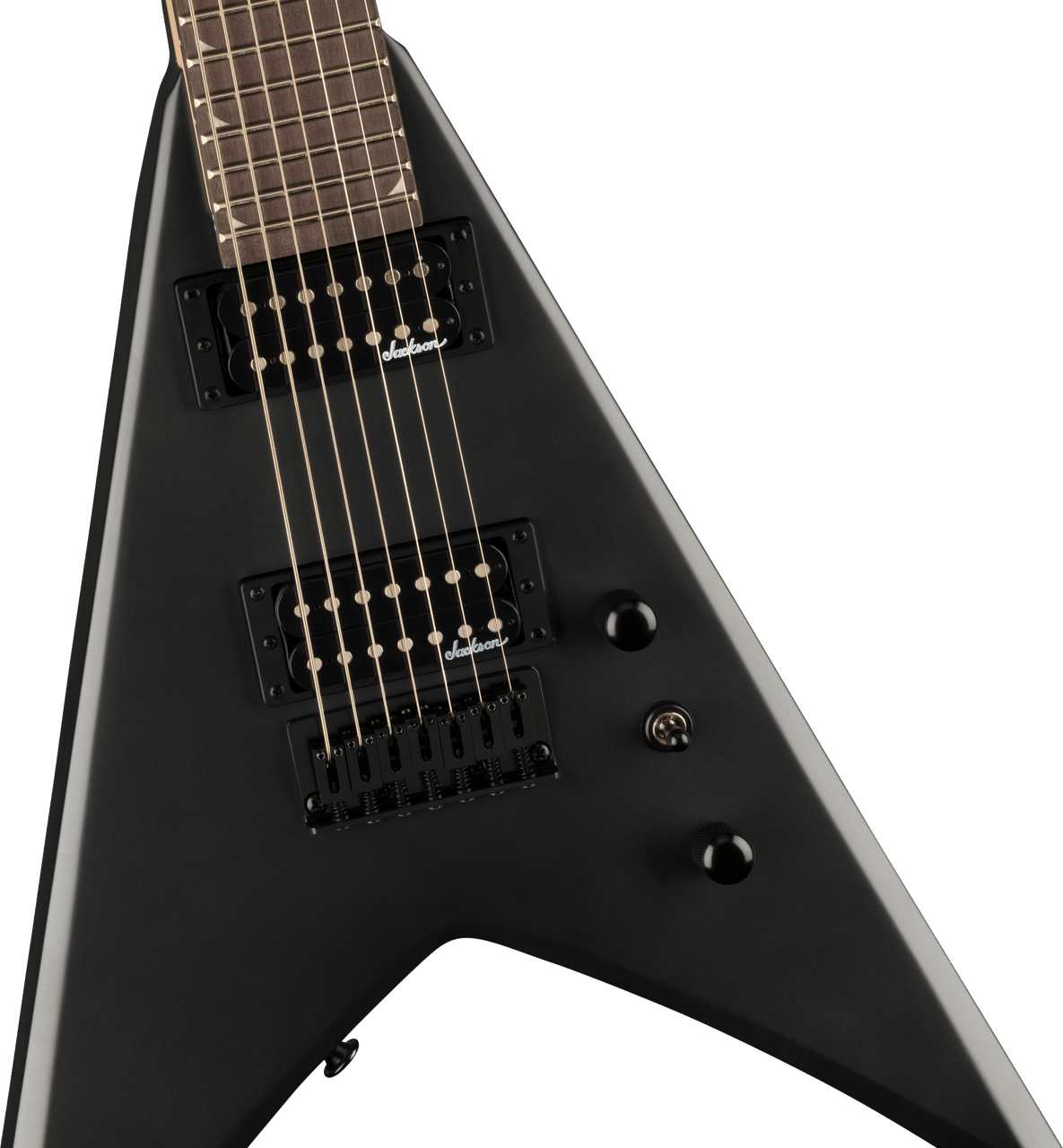 Jackson JS Series King V JS22 -7 KV HT - Amaranth Fingerboard - Satin Black | Musician Madness