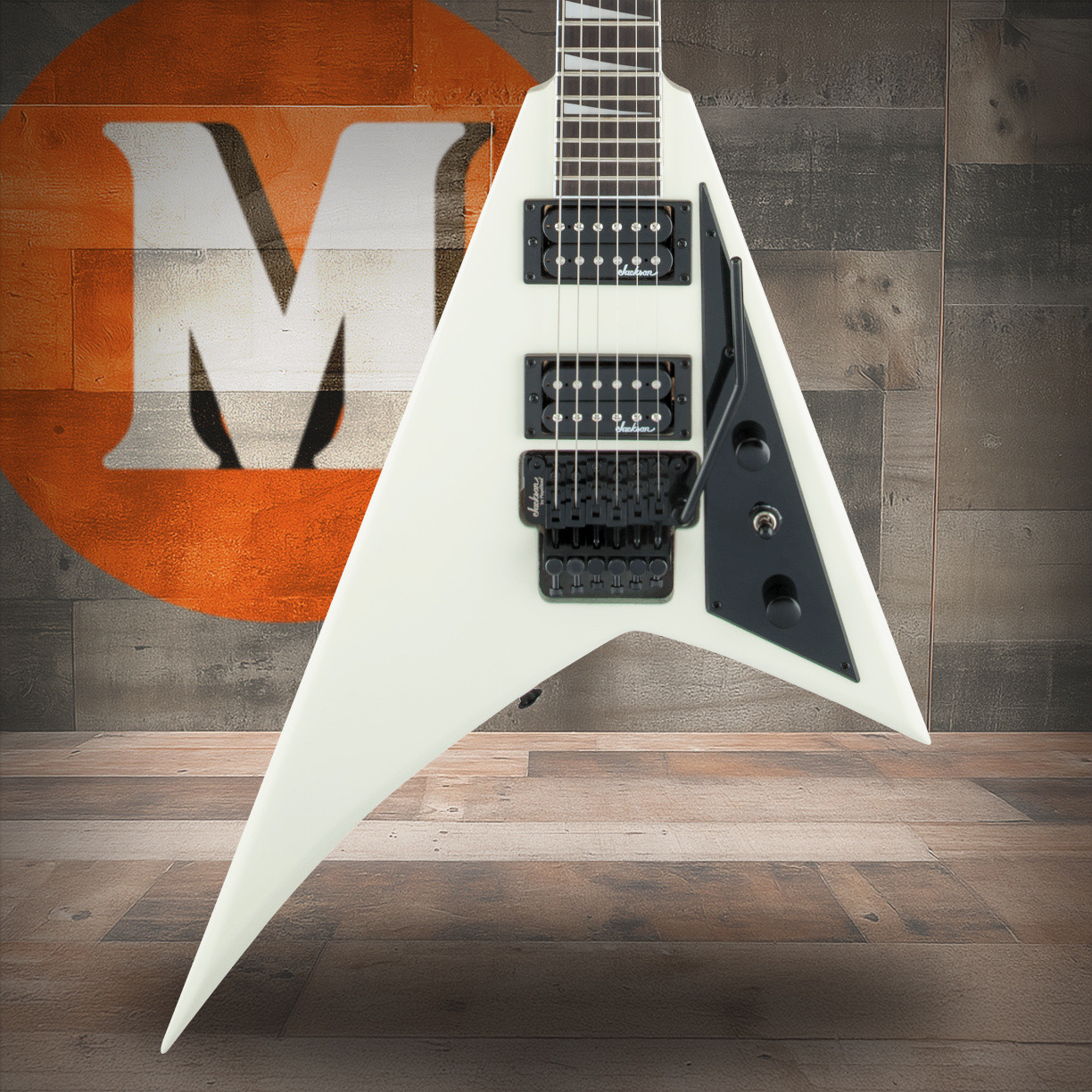 Jackson JS Series Rhoads JS32 - Amaranth Fingerboard - Ivory | Musician Madness