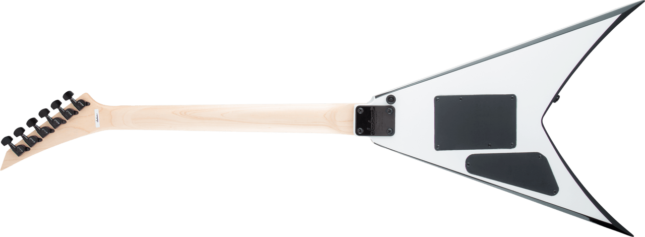 Jackson JS Series King V JS32 - Amaranth Fingerboard - White with Black Bevels | Musician Madness