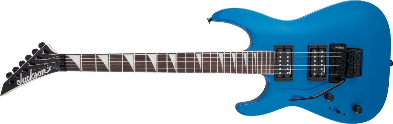 Jackson JS Series Dinky Arch Top JS32 DKA LH - Amaranth Fingerboard - Bright Blue | Musician Madness