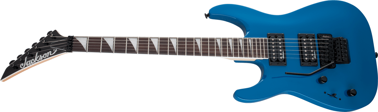 Jackson JS Series Dinky Arch Top JS32 DKA LH - Amaranth Fingerboard - Bright Blue | Musician Madness