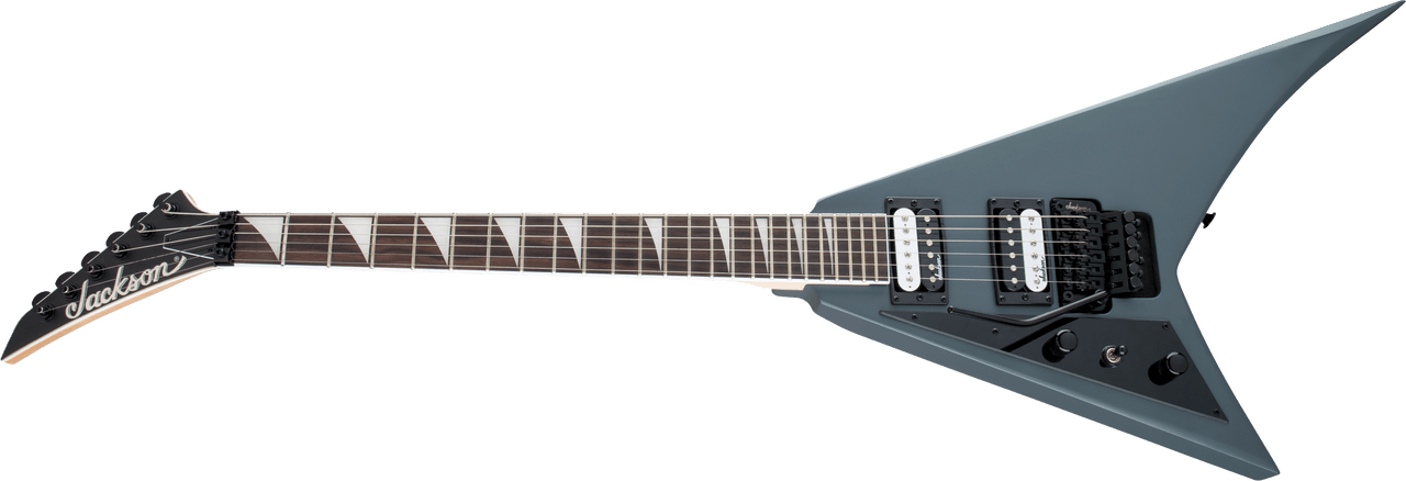 Jackson JS Series Rhoads JS32 LH - Amaranth Fingerboard - Satin Gray | Musician Madness