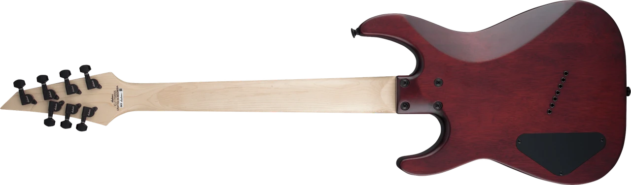 Jackson X Series Dinky Arch Top DKAF7 MS - Laurel Fingerboard - Multi -Scale - Stained Mahogany | Musician Madness