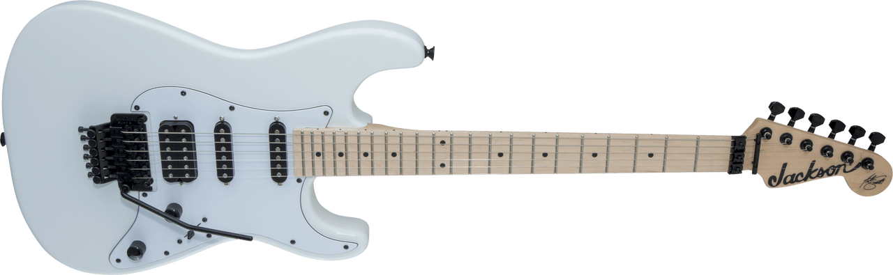 Jackson X Series Signature Adrian Smith SDXM - Maple Fingerboard - Snow White with White Pickguard | Musician Madness