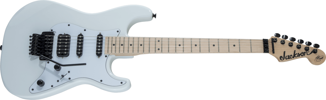 Jackson X Series Signature Adrian Smith SDXM - Maple Fingerboard - Snow White with White Pickguard | Musician Madness