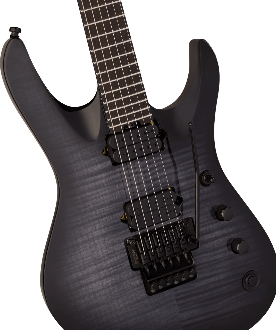 Jackson Pro Plus Signature Chris Broderick Soloist 6 - Ebony Fingerboard - Transparent Black | Musician Madness
