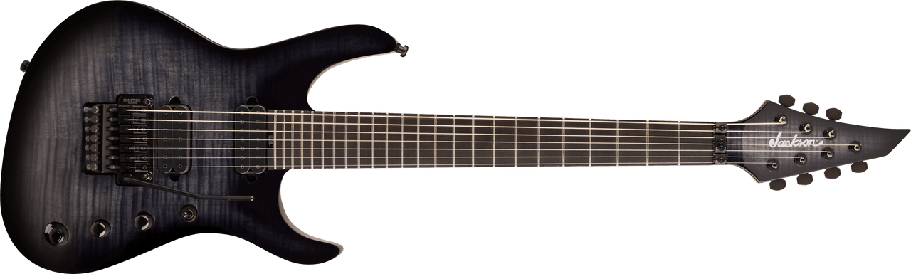 Jackson Pro Plus Signature Chris Broderick Soloist 7 - Ebony Fingerboard - Transparent Black | Musician Madness