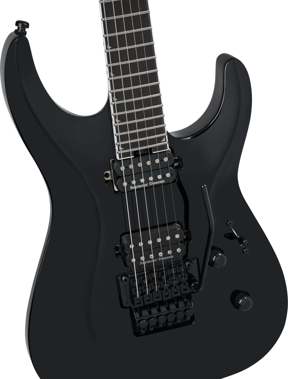 Jackson Pro Plus Series Soloist SLA2 - Ebony Fingerboard - Gloss Black | Musician Madness