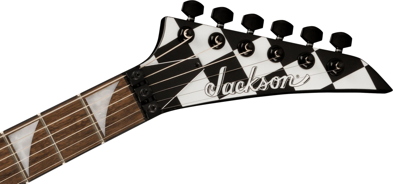 Jackson X Series Soloist SLX DX Graphic Srs - Laurel Fingerboard - Checkered Past | Musician Madness
