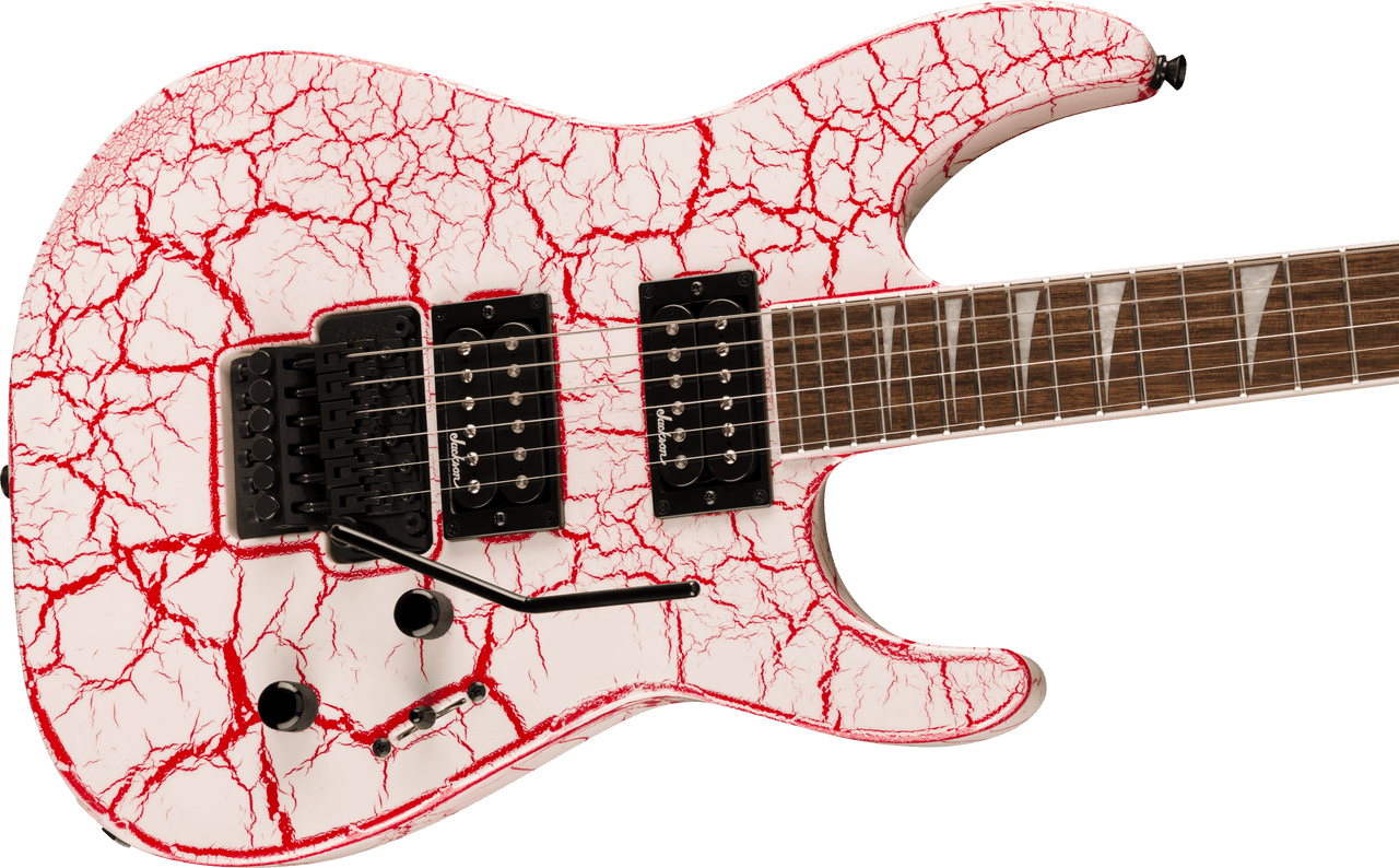 Jackson X Series Soloist SLX DX - Laurel Fingerboard - Bloodshot Crackle | Musician Madness