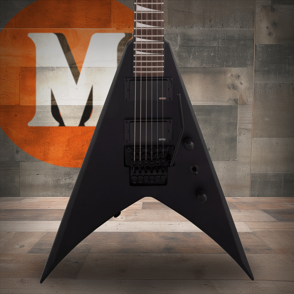 Jackson X Series King V KVXMG - Laurel Fingerboard - Satin Black | Musician Madness