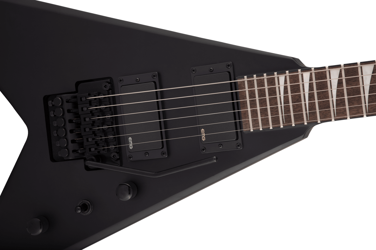 Jackson X Series King V KVXMG - Laurel Fingerboard - Satin Black | Musician Madness