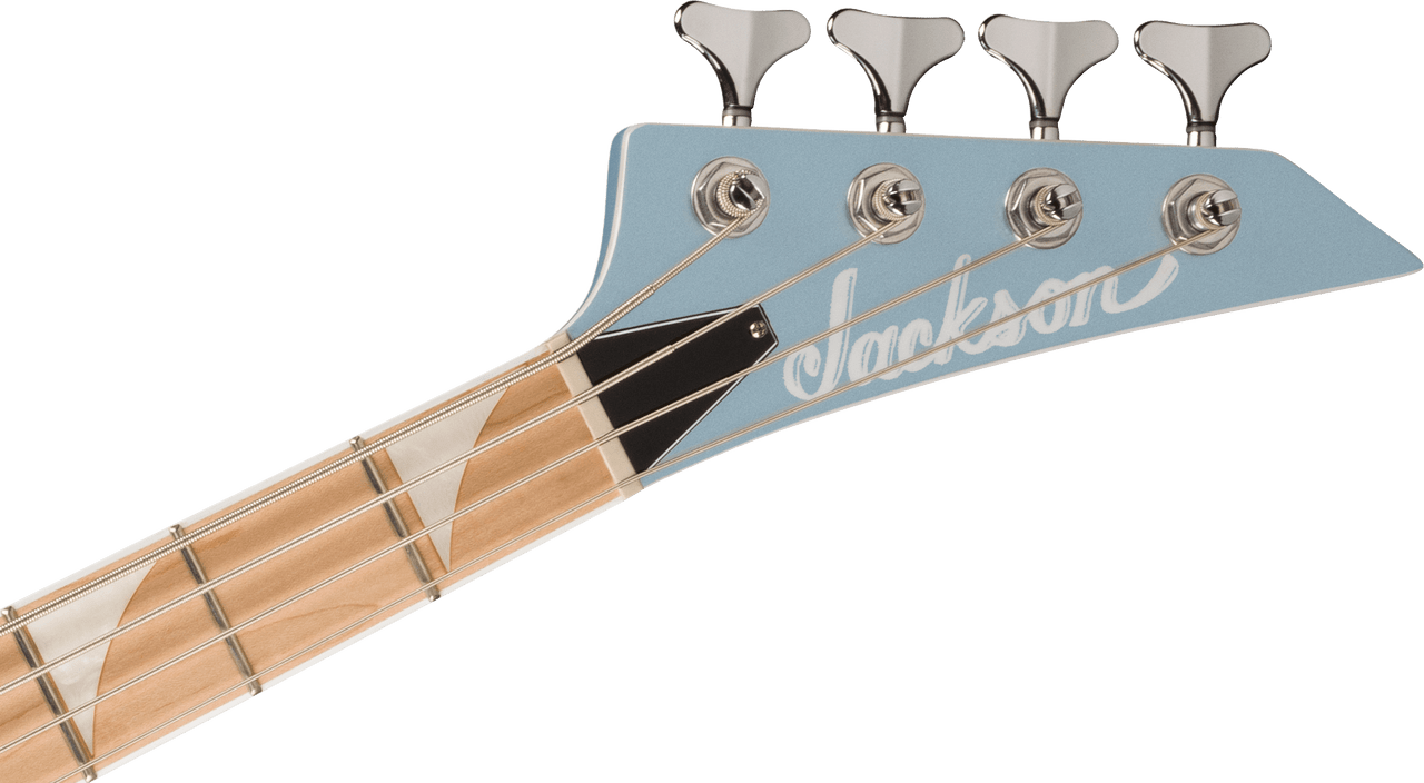 Jackson X Series Concert Bass CBXDX IV M - Maple Fingerboard - Ice Blue Metallic | Musician Madness