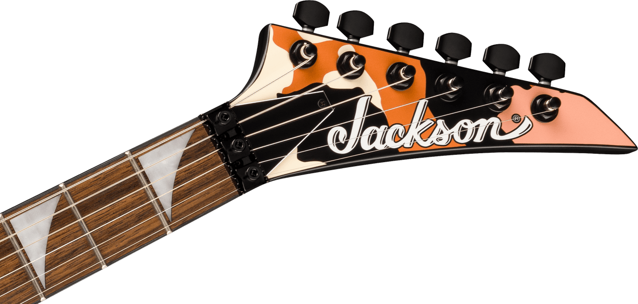 Jackson X Series Soloist SLX DX Camo - Laurel Fingerboard - Butterscotch Camo | Musician Madness
